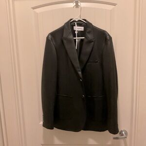 Karl Lagerfeld Leather Jacket NWT